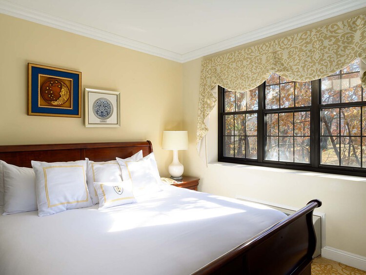 Bridal Suite bedroom with king bed