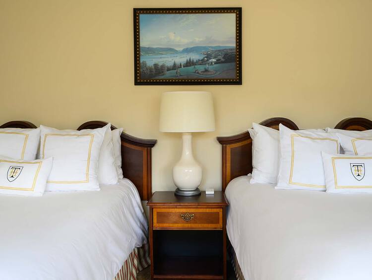 Two double beds