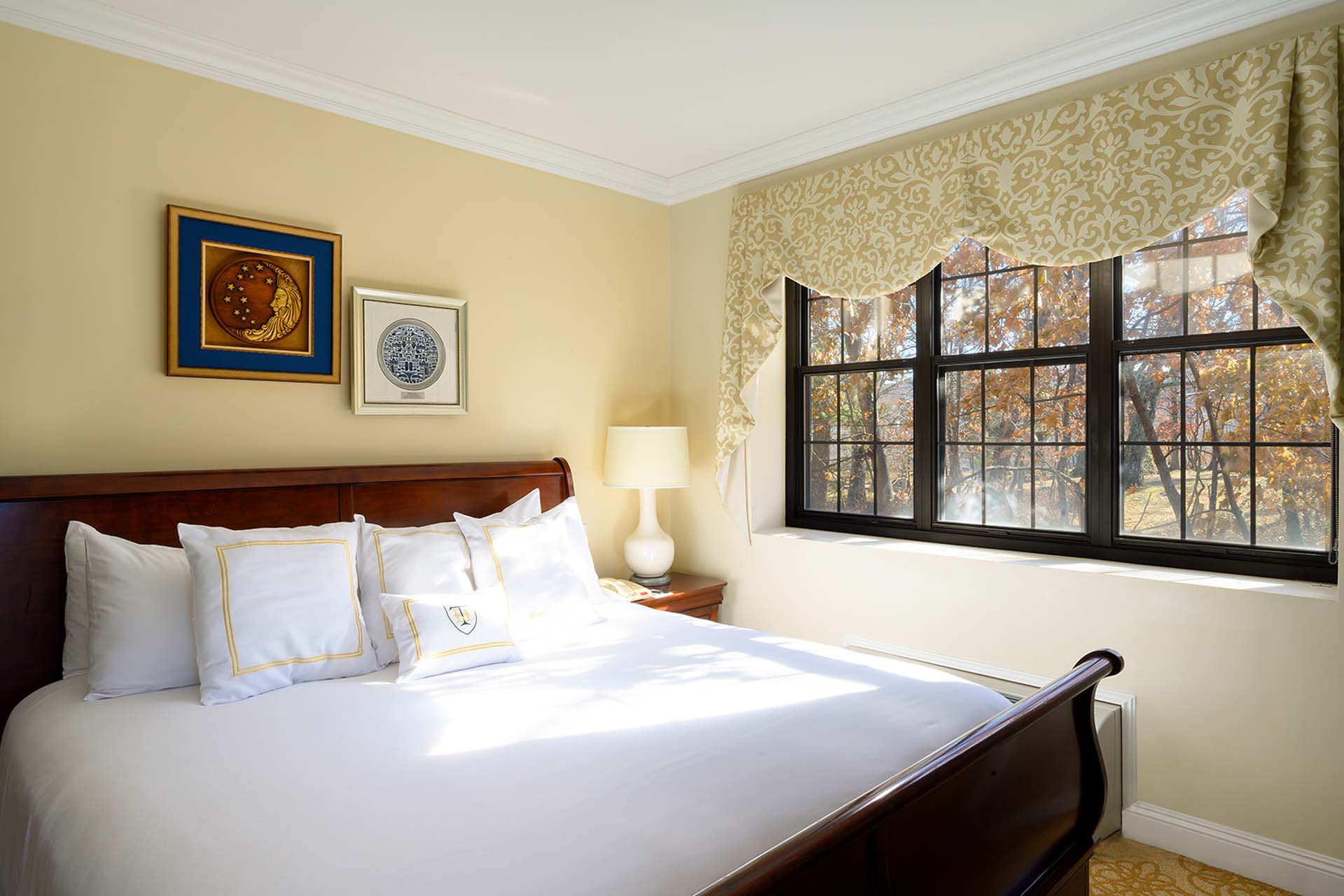 Bridal Suite bedroom with king bed