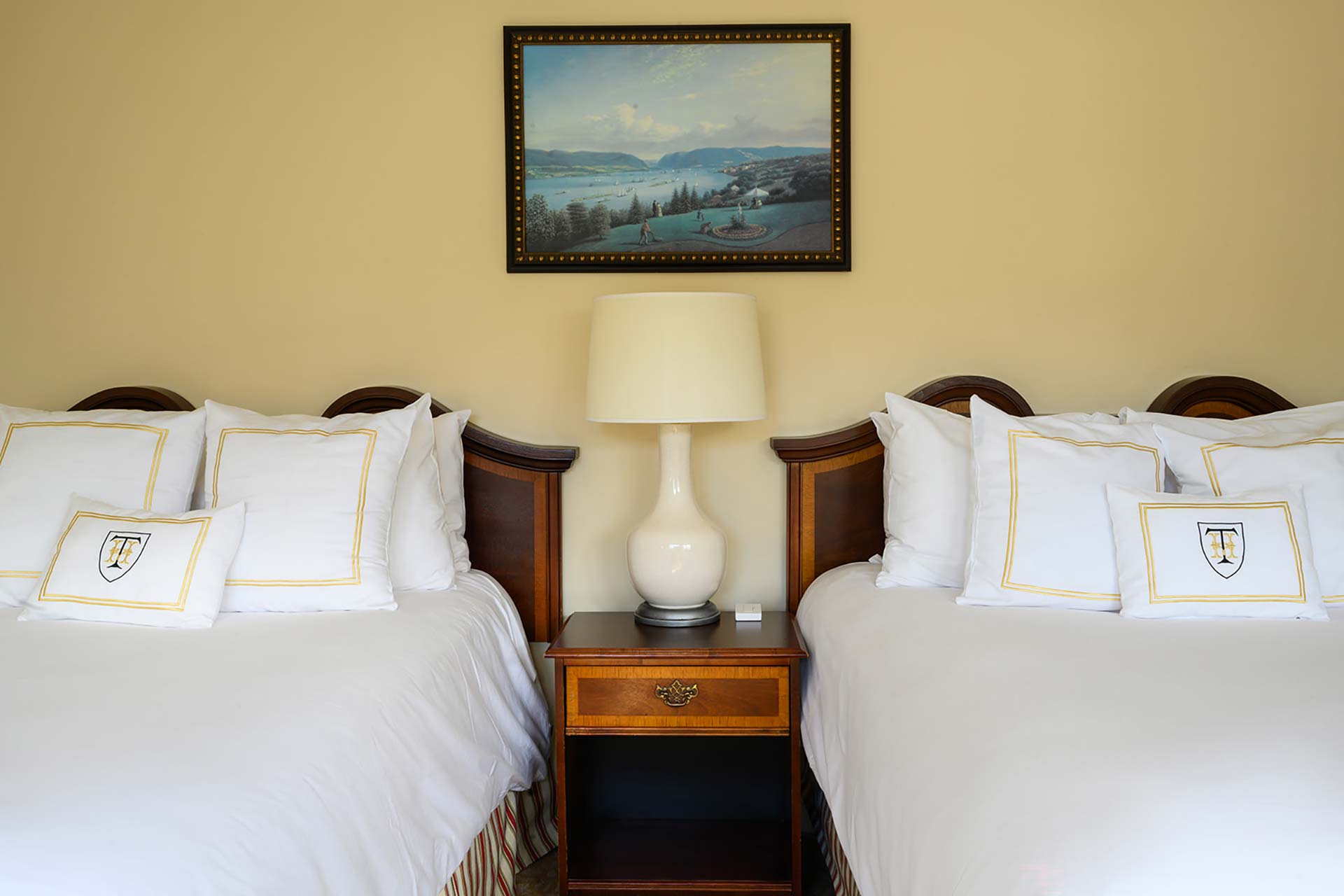 Two double beds